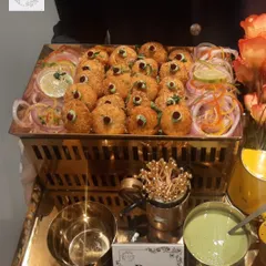 Our Dahi Ke Kebab is a crowd favorite for a reason. Soft on the inside, perfectly crisp on the outside, and served with tangy mint chutney. We present our appetizers on premium trays, making them easy for guests to enjoy during a Mehendi or Sangeet function.