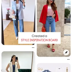 The first step in any style journey is inspiration. I help my clients create a style inspiration board on Pinterest or Instagram to visually define the look and feel they want to achieve. This becomes our roadmap for building their dream wardrobe.