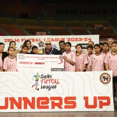 A big congratulations to Jaguar FC for securing the runners-up title in the Delhi Futsal League. Their hard-fought journey to the final was inspiring to watch.