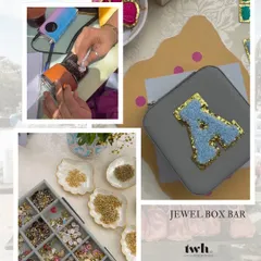 Personalization is key. Our live stations can include a jewel box bar where guests create their own accessory boxes, a charm bar to build custom bracelets, and even a live engraving service for a truly bespoke favor.