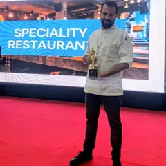 I was honored and grateful to receive this award for Best Modern French Cuisine from World of Hospitality. It is a testament to the hard work and passion of my entire team.