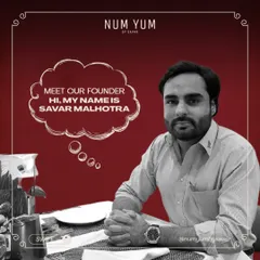 A brief introduction to me, Savar Malhotra. I am a third-generation entrepreneur dedicated to continuing my family's passion for culinary excellence and exceptional service.