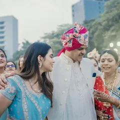 The bride's family, a mix of happy tears and proud smiles. These emotional candids are priceless.