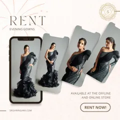 My collection of evening gowns is available to browse and rent both online and in my store. Find your perfect look for any special occasion.