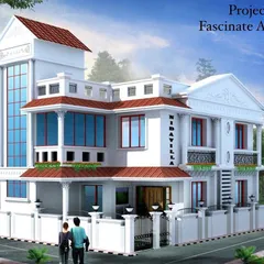This is the architectural render for "Nida Villa," a 2,150 sq. ft. independent bungalow I designed and executed in Gulbarga, Karnataka. The design blends classical and modern elements, showcasing my ability to create personalized, high-end homes tailored to a client's specific vision and lifestyle.