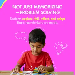 I teach kids to be thinkers, not just memorizers. In my classes, they explore, fail, reflect, and adapt. That is how real problem solving skills are developed.