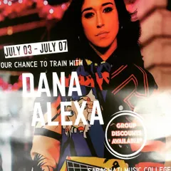 I regularly host workshops with international artists. This poster announces a dance intensive with the globally renowned choreographer Dana Alexa, giving my students the chance to train with the best in the world.