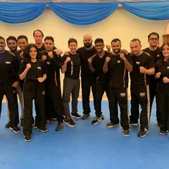 The instructor candidates on exam day for the General Instructor Course. This is the final test of their physical skill, teaching ability, and mental fortitude before they can be certified to teach Krav Maga.
