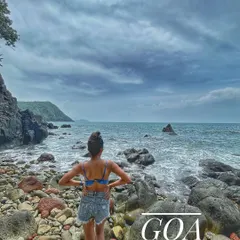 Standing on the rocky shores of Goa. Our trips cover both the popular and the hidden gems of India's favorite beach destination.