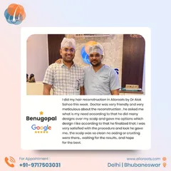 Benugopal's review emphasizes the collaborative design process. I believe in working with my patients, presenting multiple design options, and finalizing a plan that meets their specific needs, ensuring they are satisfied with both the procedure and the look.