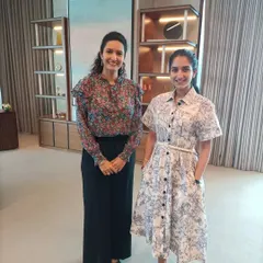 It was an honor to meet with Ms. Radhika Merchant-Ambani to provide my expert insights on the latest developments in therapeutic dermatology. We had a productive discussion about the future of skincare and the practical application of new formulations.