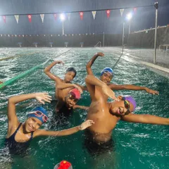 Welcome to our newest Marlins. On a rainy evening, five of our most talented pre-competitive swimmers were promoted to our competitive team. They train year-round and are ready to start gaining race experience.