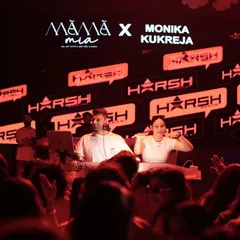 On the console during the Matcha Rave in Indore. The energy was incredible, with everyone dancing in the daylight, fueled by matcha and house music.
