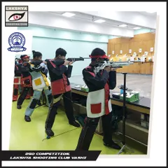 Young shooters in action during a DSO competition held at my Vashi range. Hosting such events provides my athletes with valuable competitive experience in a familiar environment.