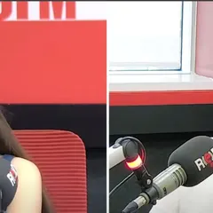 A conversation is about making the other person feel that they matter. Here I am during an interview on Red FM, practicing deep listening to help my guest, an accomplished interviewer himself, share his story in a new dimension.