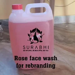 This is a bulk container of my gentle Rose Face Wash, formulated and ready to be bottled for a client's brand. I can produce various quantities to match your business needs.