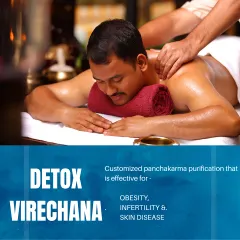 (Duplicate of ID 15) A closer look at Virechana therapy, a key part of Panchakarma. This purification treatment is essential for managing complex conditions by cleansing the body from within.