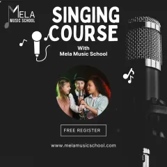 An invitation to join my singing course. I am ready to help you unleash your inner superstar with free registration available.