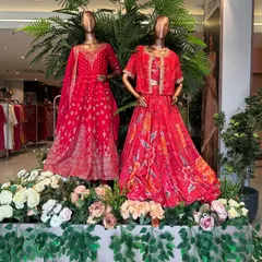 We partnered with fashion brand Biba to create this stunning in-store display. The mannequins are set in a custom-built planter filled with artificial flowers and foliage, seamlessly blending fashion with nature.