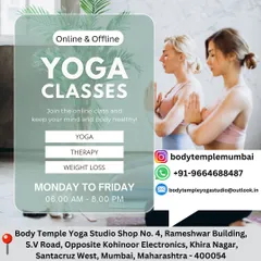 We offer both online and offline classes to fit your lifestyle. This flyer provides our contact details and address for you to get in touch and join our community.