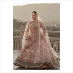 The joy on a bride's face is the true measure of success. Here, Somya radiates happiness in her final wedding look, a testament to a thoughtful and collaborative selection process.