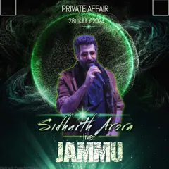 My first live performance in Jammu for a private affair. It's always exciting to connect with a new audience in a new city.