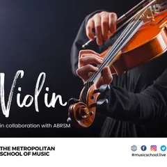 Master the violin with a curriculum developed in collaboration with ABRSM. Our string program is designed for serious learners who want to build a strong technical foundation and achieve international certification.