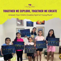 Together we explore, together we create. It's so rewarding to see my students proudly display the beautiful cityscape paintings they created, each one a unique reflection of their own artistic spirit.