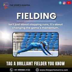 A powerful reminder that fielding is not passive. A great fielder can change the momentum of the game with a single dive or catch, and we train our players to be those game-changers.