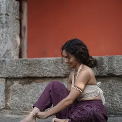 A quiet moment of self-adornment, connecting with my feminine energy. My practice is rooted in self-love and the belief that our bodies are sacred vessels of power and grace.