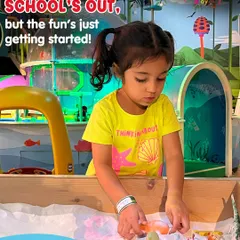 The holidays are calling! It’s time to give them a break from screens and bring them by for some exciting, stimulating playtime in our sand pit and other fun zones.