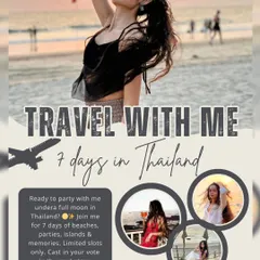 Ready for seven days of beaches, parties, and making memories in Thailand? This is your chance to join me for an adventure under the full moon. I keep the groups small to make sure it feels like traveling with friends.