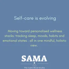 Self care is evolving beyond simple routines. I focus on a personalized, holistic view of wellness, helping you become more aware of your sleep, moods, and emotional states to build a sustainable practice.