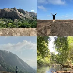 We trade city skylines for mountain views. This collage captures the essence of our treks: epic landscapes, open skies, and quiet moments in nature that you just can't get in Bangalore.