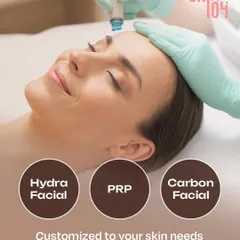Your skin is unique, and your facial should be too. We offer a range of customized treatments, including the deeply hydrating HydraFacial, rejuvenating PRP, and clarifying Carbon Facial, all tailored to your specific needs.
