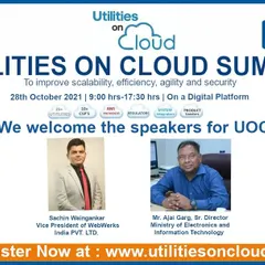 Our partnerships extend to major industry events, bringing together experts from government and the private sector. Here we welcome speakers from the Ministry of Electronics and Information Technology, STT GDC India, and Thales Group to the Utilities on Cloud Summit.