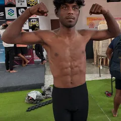 Weigh-ins done, medicals cleared. Our fighter Vishal is ripped and ready for war at the Warrior's Dream Series. The hard work of the fight camp is done, now it's time to perform.