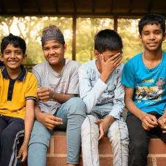 This is why I love what I do. While on a shoot, these kids joined in, full of pure joy. I specialize in capturing these unposed, candid family and children's moments that show real happiness, creating memories you will cherish.