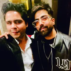 What a night meeting the great Harrdy Sandhu. He's one of the most amazing singers of our generation, and his energy is just as infectious off-stage as it is on.