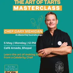I was proud to bring celebrity Chef Gary Mehigan to Bhopal for the first time for an exclusive "Art of Tarts" masterclass. It was an incredible opportunity for local bakers to learn from a global icon.