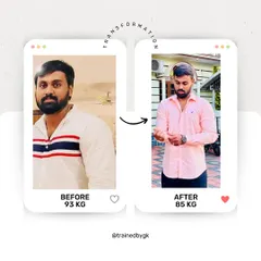 This is a testament to what couples can achieve when they train together. Sachin lost over 8 kg, but more importantly, he and his wife Harshitha built a stronger, healthier lifestyle side by side. My couples training program is designed to create a shared goal and a powerful support system.