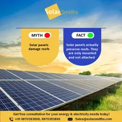 Contrary to the myth that solar panels damage roofs, they actually help preserve them. My installation technique involves mounting panels above the roof, which shields it from the elements without compromising its structure.