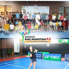 The Sansad Khel Mahotsav 4.0 kicked off at our academy with the badminton tournament. We are proud to support this government initiative to promote grassroots sports and youth empowerment.