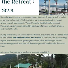 Our Seva retreat is named for the yogic aim of being of service. We will journey to Kasar Devi, one of the 108 Shakti Peeths, a place known for its unique geomagnetic field which creates a powerful atmosphere for spiritual practice, similar to Stonehenge or Machu Picchu.