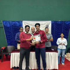 We celebrate a double victory for our players Abhinav and Deshna, who both won gold medals in the U-19 and Seniors categories at the state ranking tournament in Belgaum.
