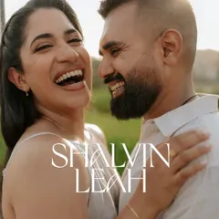 A candid, joyful moment between a couple during their outdoor engagement session. Capturing this kind of natural interaction is central to my photography style.