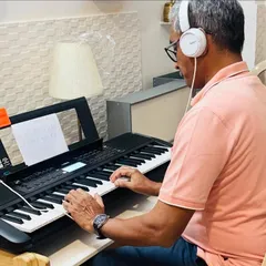 It is never too late to start learning. I am incredibly proud of our senior students who embrace the challenge of learning an instrument like the keyboard, proving that music is a lifelong journey.