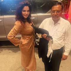 With my first senior, Shri Adish C. Aggarwala, the outgoing president of the SCBA. He has been a guiding force in my career, and his mentorship helped turn my rebellious nature as a junior into the courage I have today.