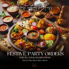 Feast without the fuss this festive season. Our party menus are perfect for all your celebrations, offering a variety of delicious, traditional dishes for your gatherings.