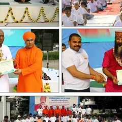 Another piece of press coverage from the same event, showing me receiving a certificate of appreciation. I am thankful to the organizers and the media for helping to amplify this important message.